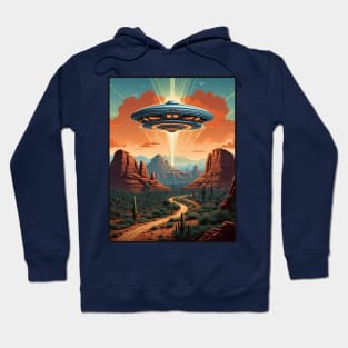 Alien Invasion In Sedona Arizona Hoodie